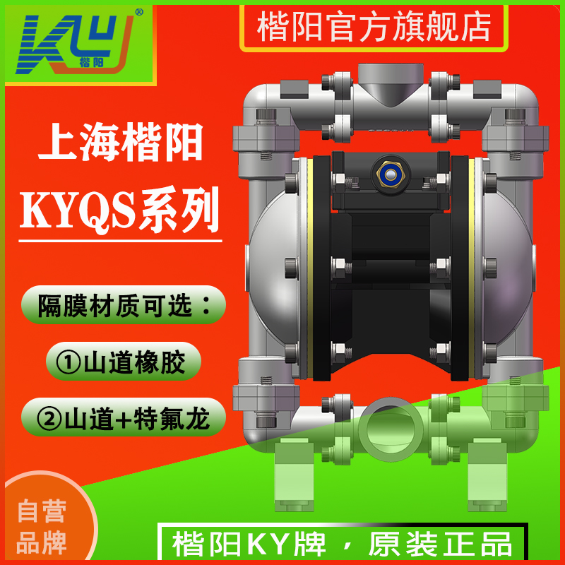 KYQS25S4小型304氣動(dòng)隔膜泵3