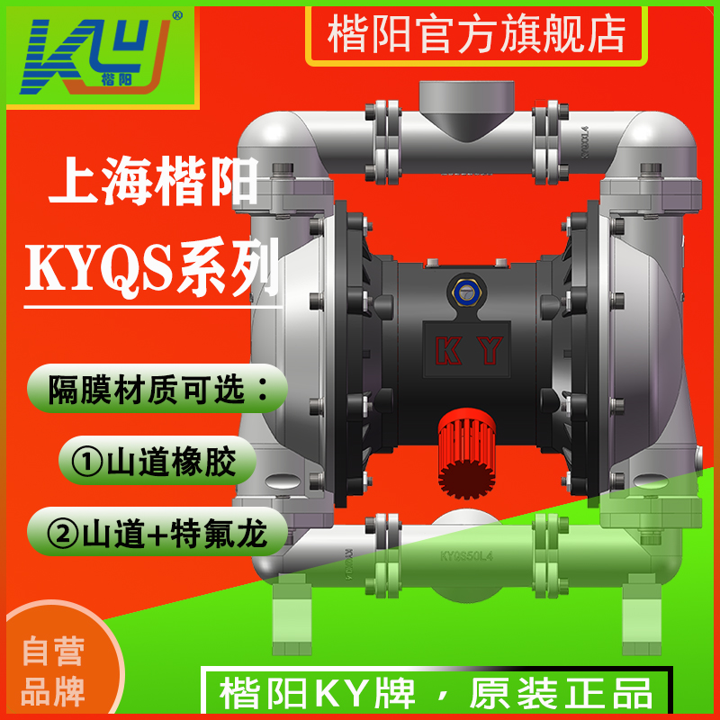 KYQS50L4不銹鋼304氣動(dòng)隔膜泵3