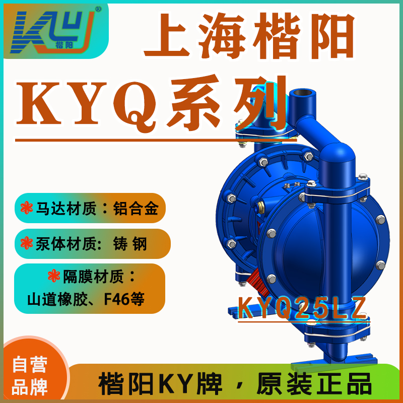 KYQ32LZ鑄鋼氣動隔膜泵2