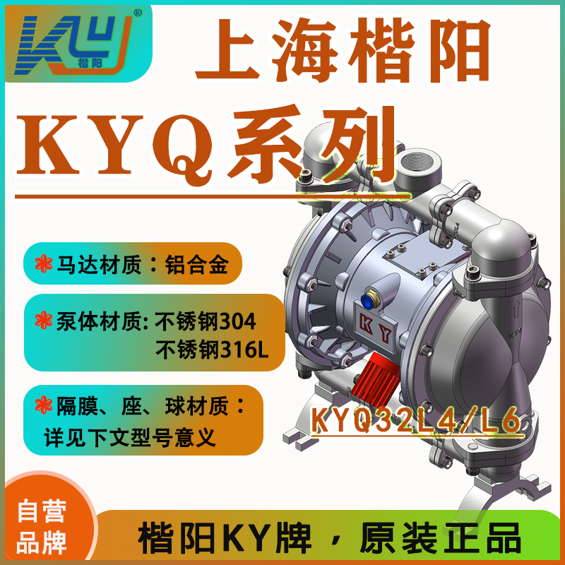 KYQ32L6不銹鋼氣動(dòng)隔膜泵2