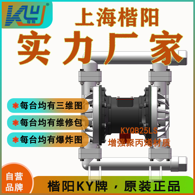 KYQB25LS塑料氣動(dòng)隔膜泵3