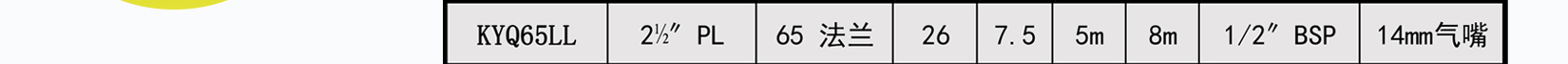 KYQ65鋁合金氣動隔膜泵詳細(xì)參數(shù)