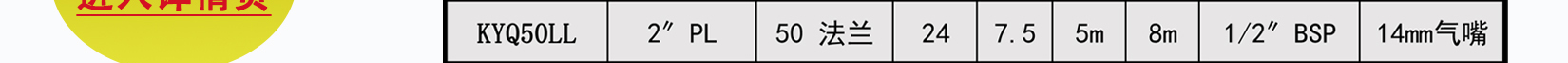 KYQ50鋁合金氣動隔膜泵詳細(xì)參數(shù)